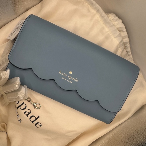 NWT - Kate Spade baby blue Gemma Crossbody - Picture 3 of 9